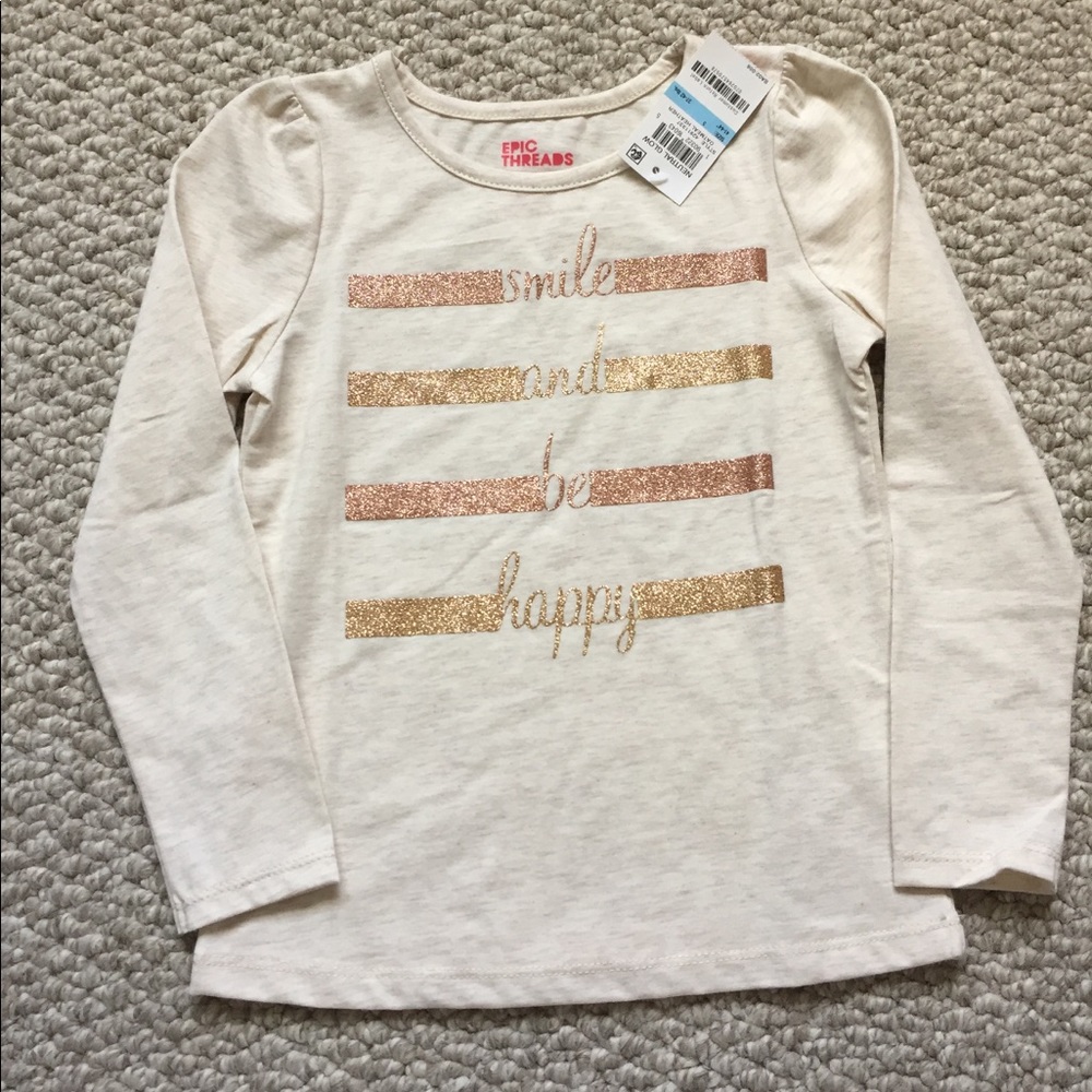 Girls Long Sleeve Shirt Size 5